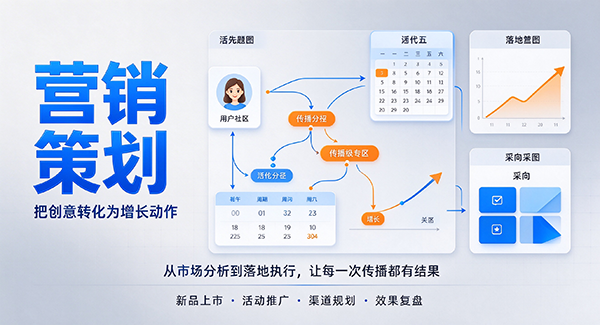 西夏区营销策划